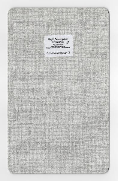 Brettchen Frühstücksbrettchen Aquarell - 3 Spatzen Vögel auf dem Ast